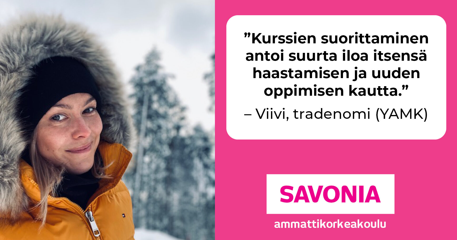 ”Kurssien Suorittaminen Antoi Suurta Iloa Itsensä Haastamisen Ja Uuden ...