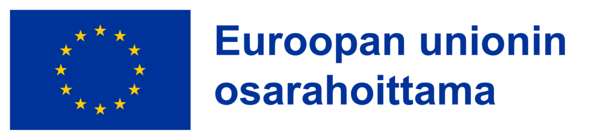 Logo,, jossa teksti Euroopan unionin osarahoittama