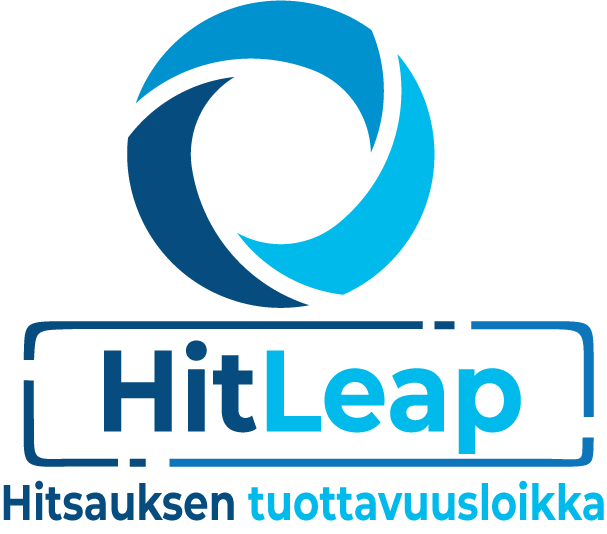 Logo,, jossa lukee HitLepa Hitsuaksen tuottavuusloikka
