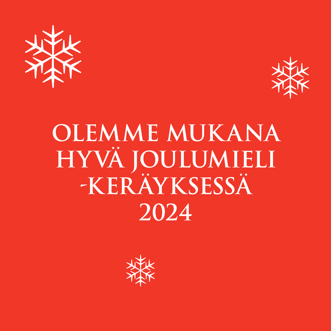 Hyvä joulumieli 2024.