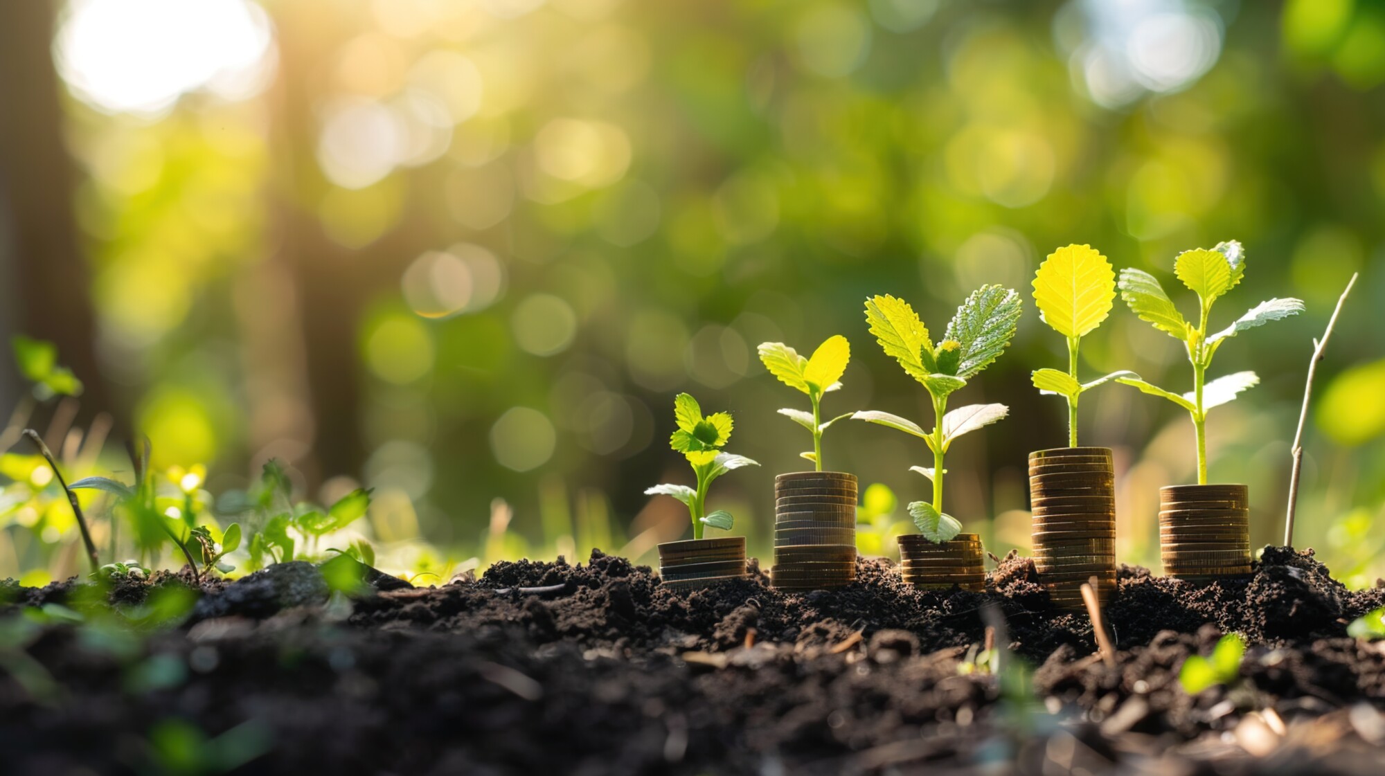 Green finance development is driving global financial markets towards increased interest in green bonds and sustainable investments.-sustainable ,environmental friendly, green business, target emission.